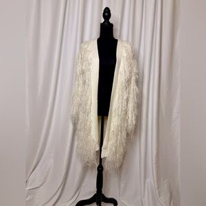 Elegant White Women's Cardigan